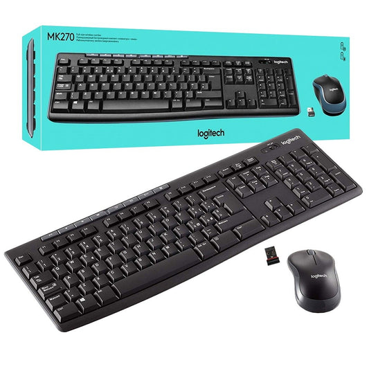 Logitech MK270 Wireless Keyboard and Mouse
